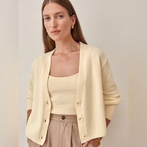 Reformation varenne sweater set